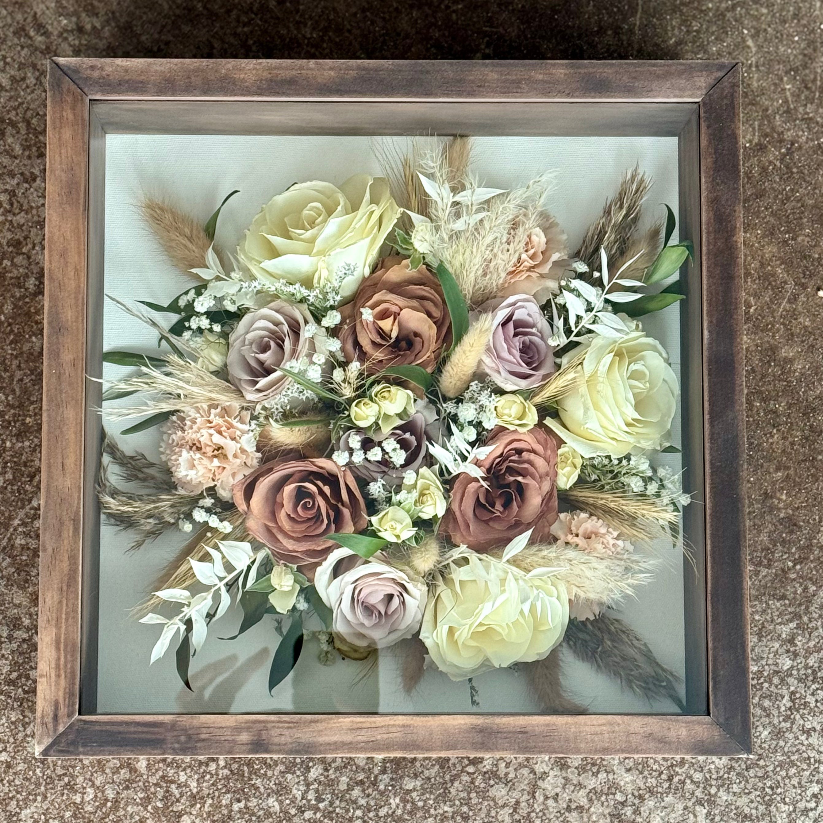 Brown 12" x 12" Shadow Box