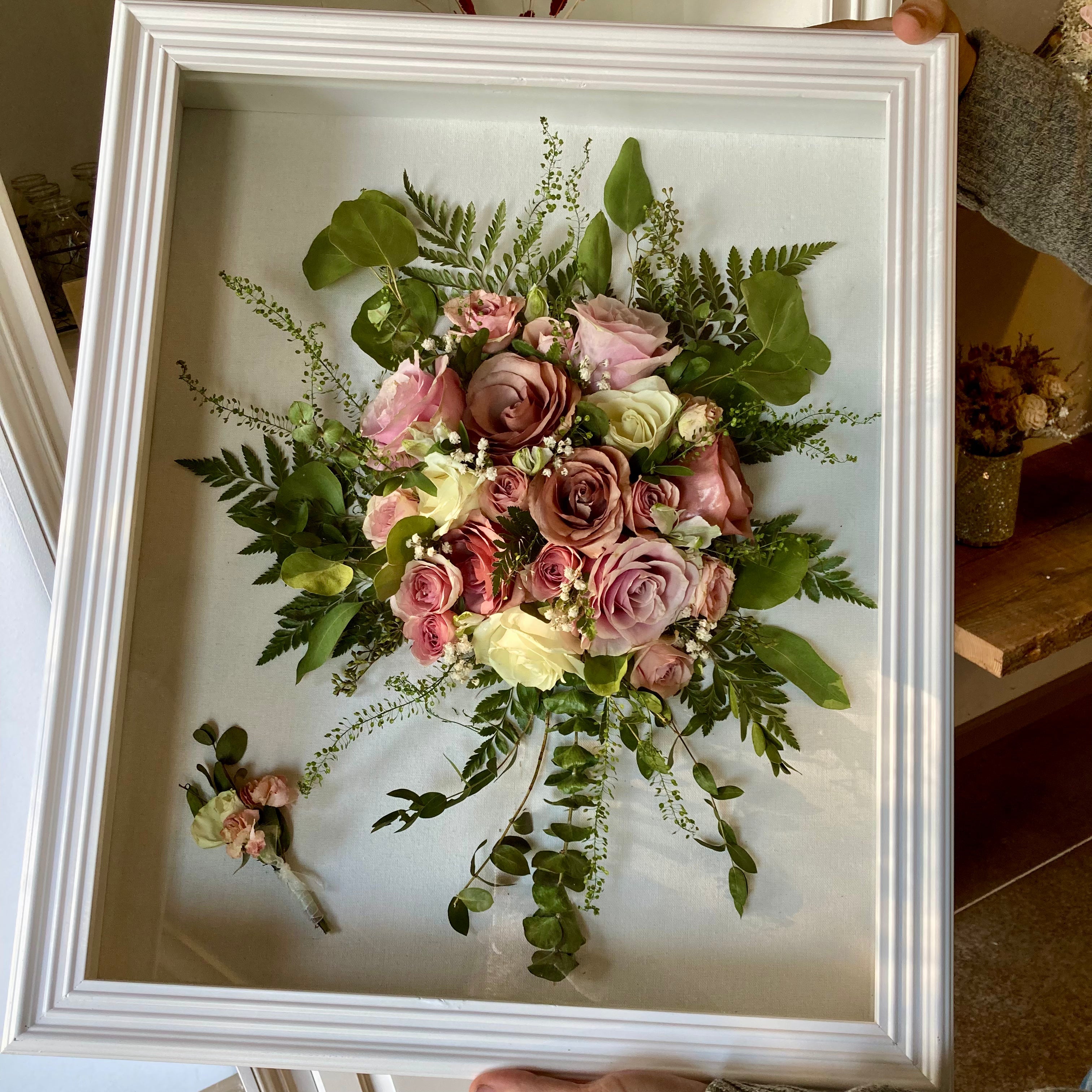 White 16" x 20" Shadow Box - White Space