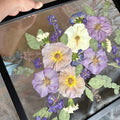Black 16" x 20" Clear Pressed Flower Frame