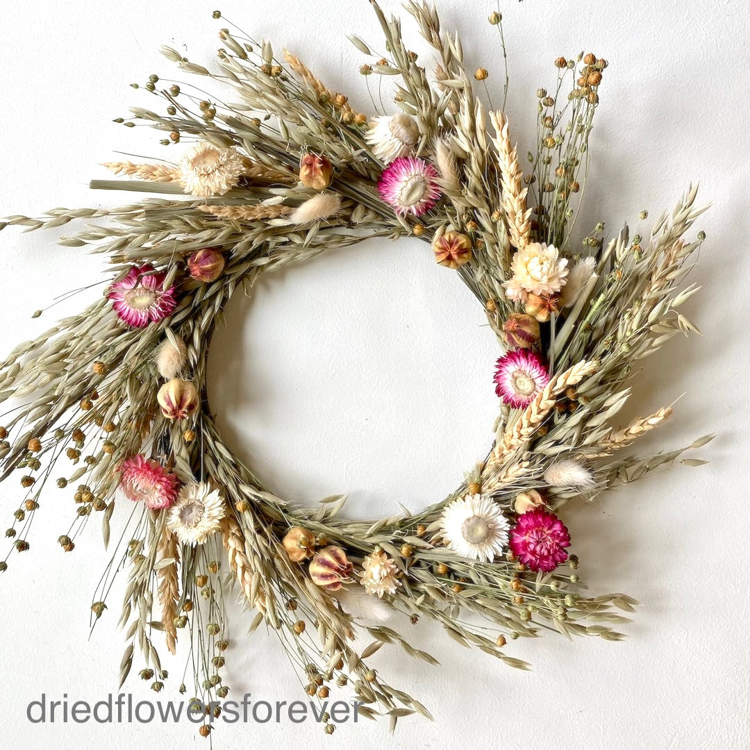 Pink Wreath Decorating Workshop
