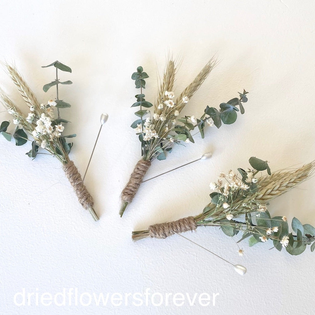 Eucalyptus Boutonniere