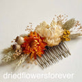 Burnt Orange Hair Comb