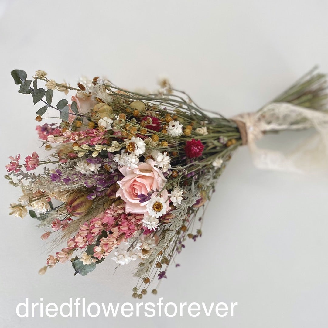 Pink Vintage Wedding Bouquet