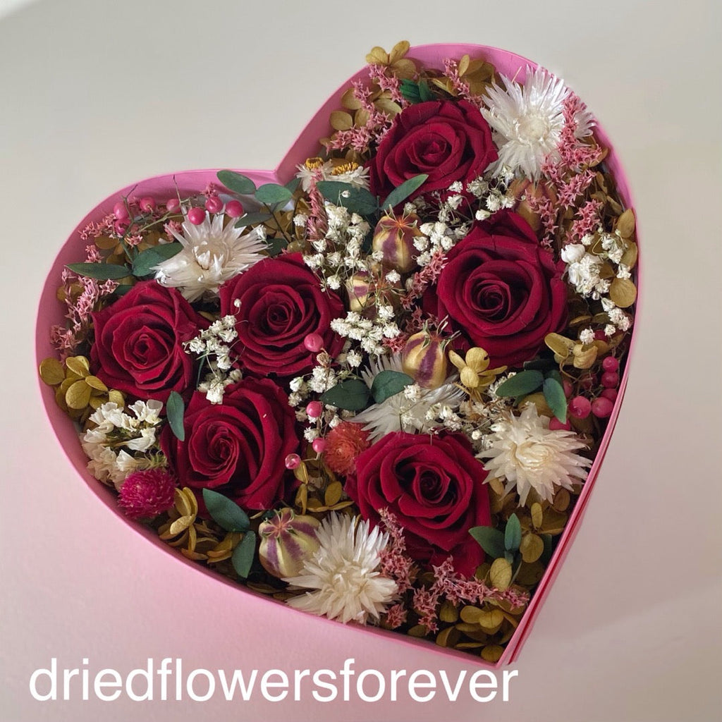 Heart Box Floral Arrangement