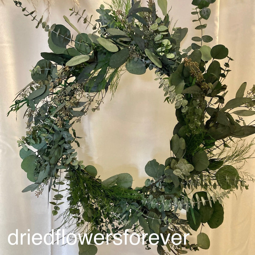 Eucalyptus Centerpiece Wreath - Rental