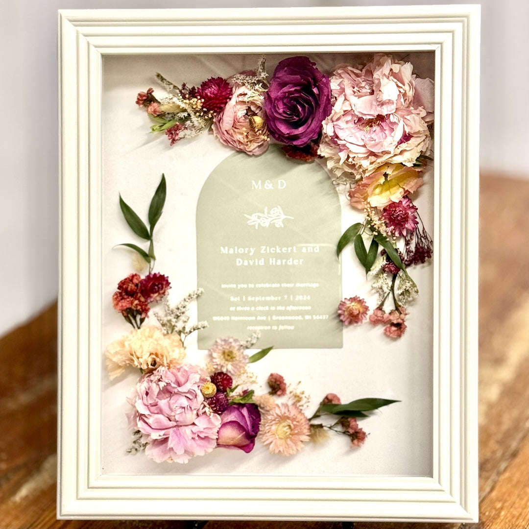 White 11” x 14” Shadow Box